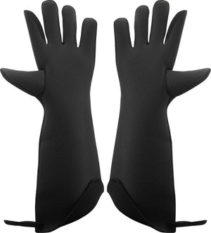 Browne - 15" FLXaPrene Black 5-Finger Gloves - 5430502
