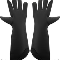 Browne - 15" FLXaPrene Black 5-Finger Gloves Pair - 5430502
