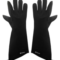 Browne - 15" FLXaPrene Black 5-Finger Gloves Pair - 5430502