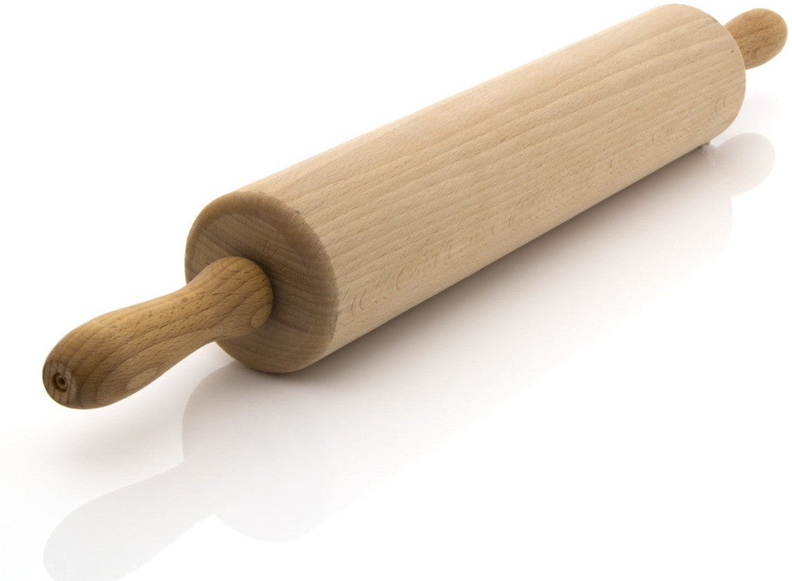 Browne - 15" X 2.75" Hardwood Rolling Pin With Stainless Steel Ball Bearing - 575215