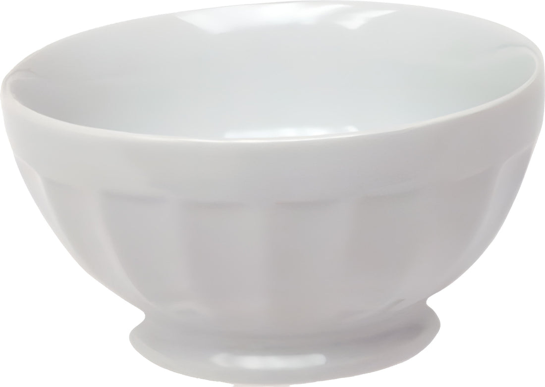 Browne - 16 Oz Ceramic Cafe Au Lait White Bowl - 564006