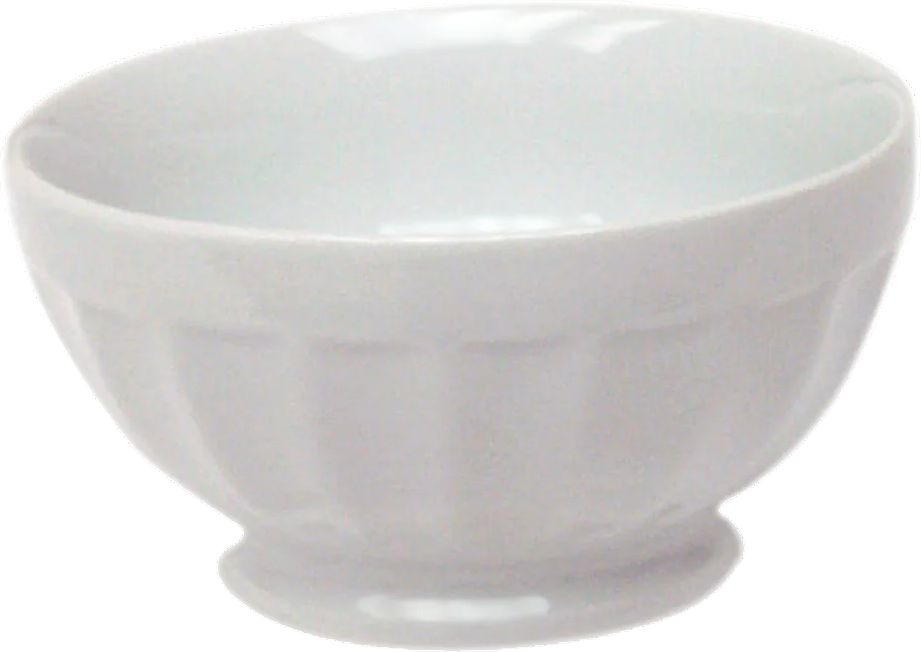 Browne - 16 Oz Ceramic Cafe Au Lait White Bowl - 564006