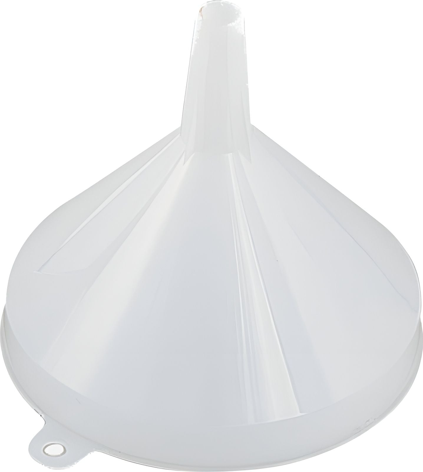 Browne - 16 Oz White Plastic Seamless Funnel - 369