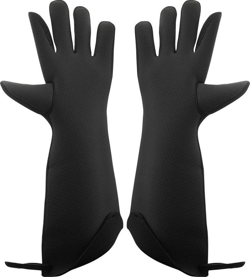 Browne - 17" FLXaPrene Black 5-Finger Gloves Pair - 5430702