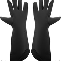Browne - 17" FLXaPrene Black 5-Finger Gloves Pair - 5430702