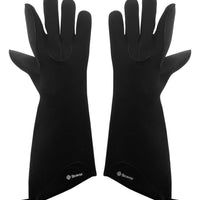 Browne - 17" FLXaPrene Black 5-Finger Gloves Pair - 5430702