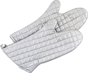 Browne - 17" Flame Retardant with Aluminized Silicones Oven Mitts - SOM17