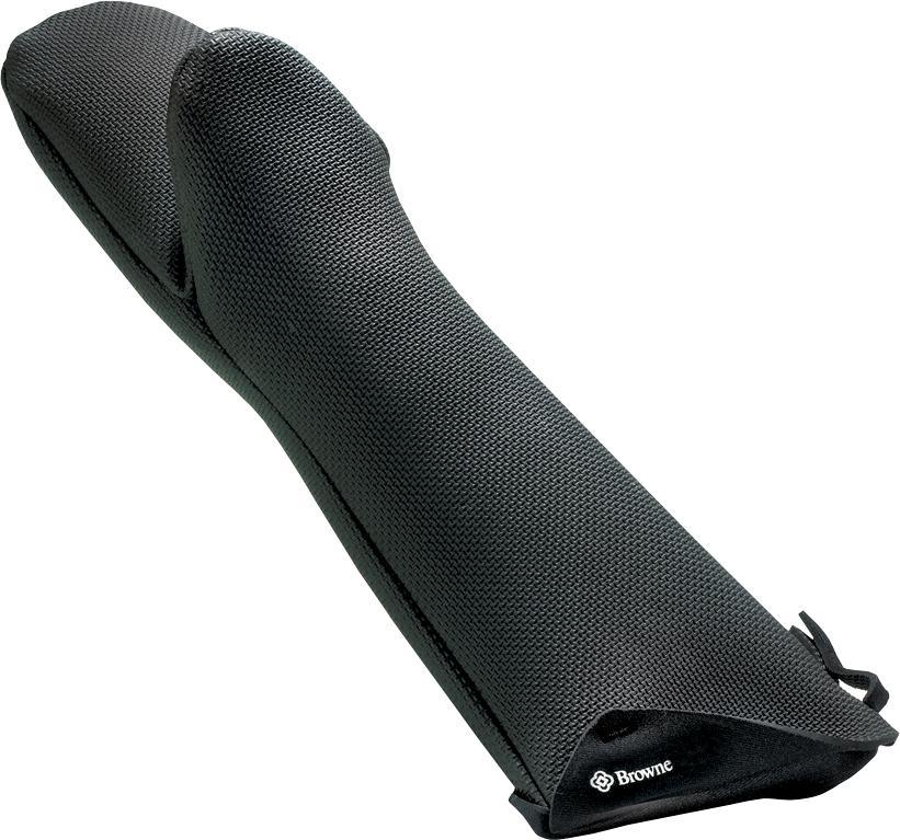 Browne - 17" x 5" FLXaPrene Black Puppet Mitt - 5434202