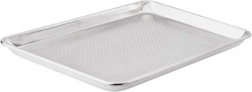 Browne - 18 x 13 x 1" Aluminum Perforated Bun Pan - 58132641
