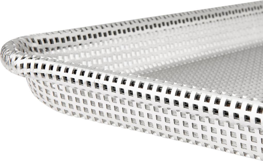 Browne - 18" x 26" 16-Gauge Aluminum Full Size Perforated Bun Pan - 58182651