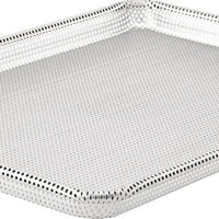 Browne - 18" x 26" 16-Gauge Aluminum Full Size Perforated Bun Pan - 58182651