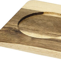 Browne - 19" x 5.7" Acacia Wood Reversible Serving Board with 3 Inserts - 571643