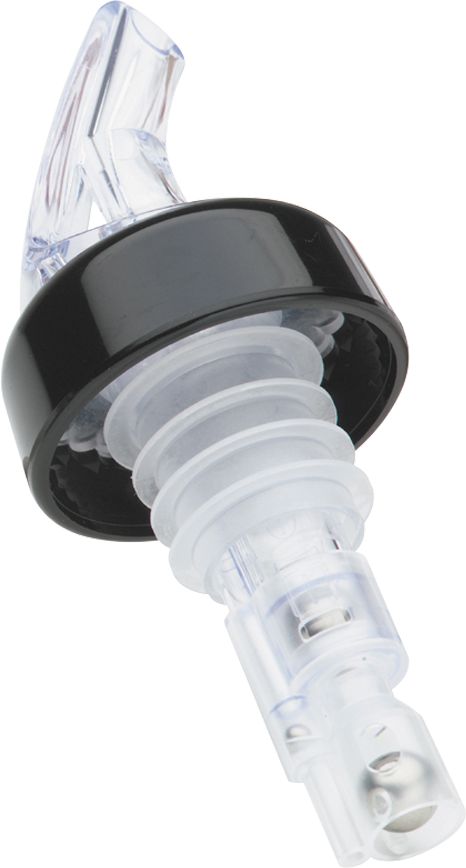 Browne - 1.25 Oz Collar Clear Liquor Pourer Sure Shot, Pack of 12 - 57489500