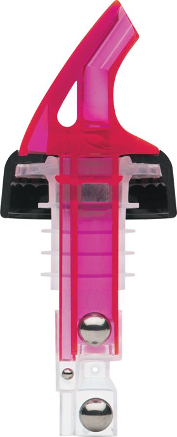 Browne - 1.25 Oz Collar Flip Red Liquor Pourer Sure Shot, Pack of 12 - 57490011