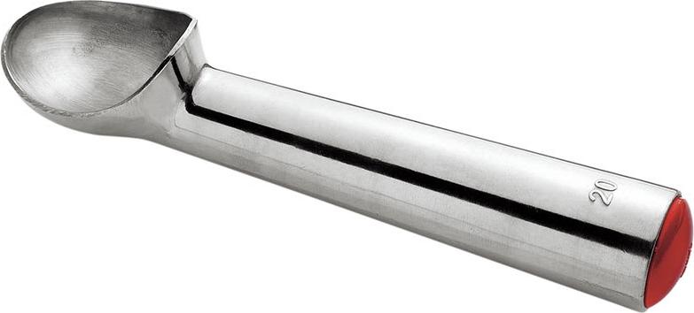 Browne - 1.5 Oz Aluminum Solid Ice Cream Scoop - 571424