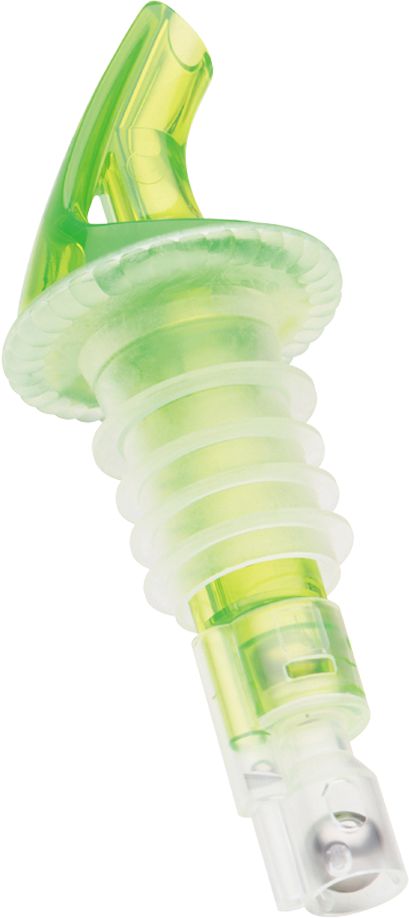 Browne - 1.5 Oz Green Liquor Pourer Sure Shot, Pack of 12 - 57490214
