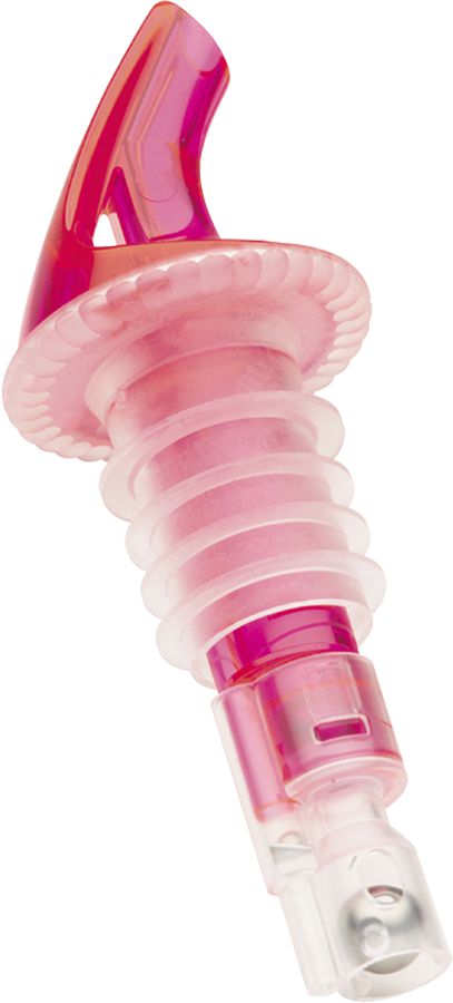 Browne - 1.5 Oz Red Liquor Pourer Sure Shot, Pack of 12 - 57490605