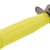 Browne - 1.75 Oz Stainless Steel Ice Cream Scoop With Yellow Handle - 573320