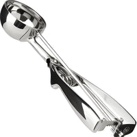 Browne - 1.8 Oz Stainless Steel Twin Grip Ice Cream Scoop - 573424