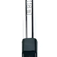 Browne - 2 Oz Perforated Stainless Steel Portioner / Spoodles with Black Handle (5722P) - 5757221