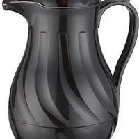 Browne - 20 Oz Black Beverage Server With Swirl Push Button - 744222