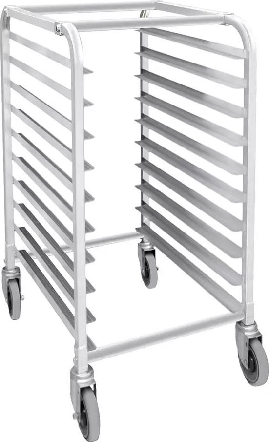 Browne - 26" x 20.25" x 38.5" 10 Tier Aluminum Bun Pan Rack - 589110