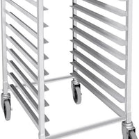 Browne - 26" x 20.25" x 38.5" 10 Tier Aluminum Bun Pan Rack - 589110