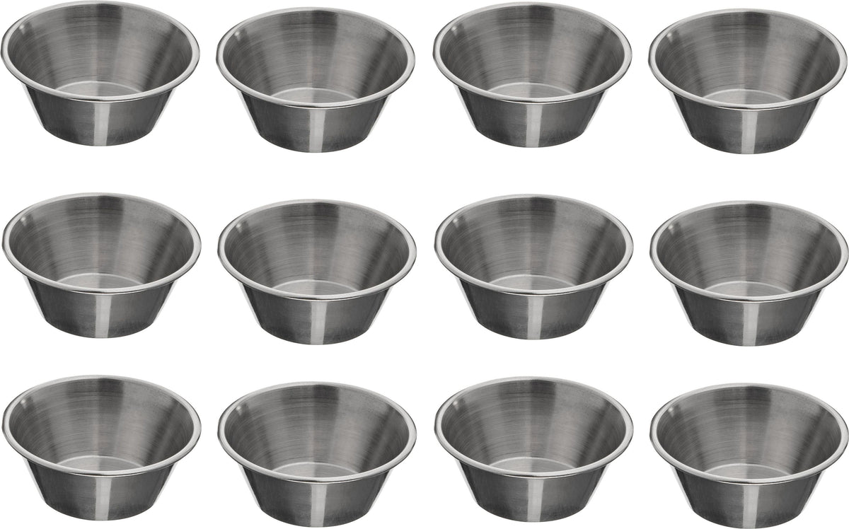 Browne - 2.5 Oz Stainless Steel Cocktail Sauce Cup - 515059