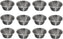 Browne - 2.5 Oz Stainless Steel Cocktail Sauce Cup - 515059