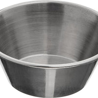 Browne - 2.5 Oz Stainless Steel Cocktail Sauce Cup, Pack of 12 - 515059