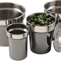 Browne - 2.5 QT Stainless Steel Vegetable Inset - 575581