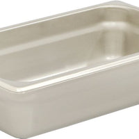 Browne - 2.5" Stainless Steel 1/4 Size Anti-Jam Steam Pan - 22142