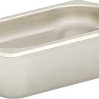 Browne - 2.5" Stainless Steel 1/9 Size Anti-Jam Steam Pan - 22192