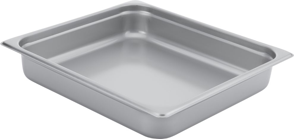Browne - 2.5" Stainless Steel 2/3 Size Anti-Jam Steam Pan - 22232