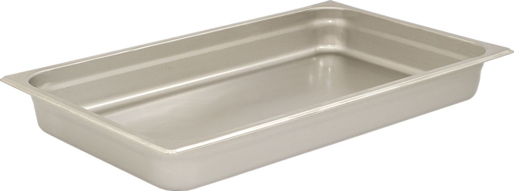 Browne - 2.5" Stainless Steel Anti-Jam Full Size Steam Table Pan - 5781102