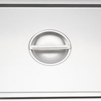 Browne - 2.5" Stainless Steel Perforated Anti-Jam Full Size Steam Pan Lid - 5781112