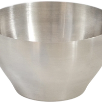 Browne - 2.5" x 4.3" Stainless Steel Tapered Fry Cup - 515066
