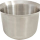 Browne - 2.7" x 4" Stainless Steel Large Flare Serve Cup (Set of 6) - 515064