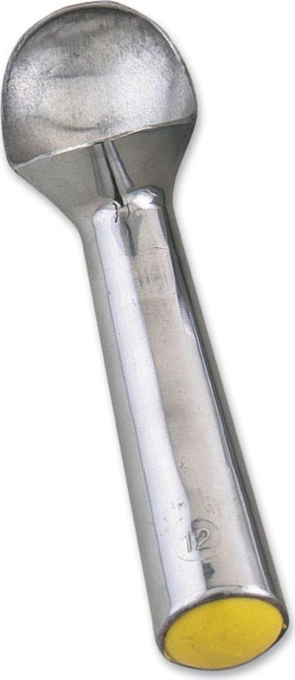 Browne - 3 Oz Aluminium Solid Ice Cream Scoop - 571412