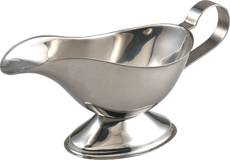 Browne - 3 Oz Stainless Steel Gravy Boat - 515039