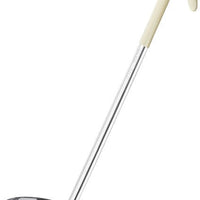 Browne - 3 Oz Stainless Steel Ladle with Ivory Coated Handle - 9943IVR
