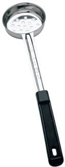 Browne - 3 Oz Stainless Steel Perforated Portioner / Spoodles with Black Handle, 1 PC (5723P) - 5757231