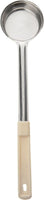 Browne - 3 Oz Stainless Steel Portioner / Spoodles with Beige Handle, 1 PC (5743) - 5757430
