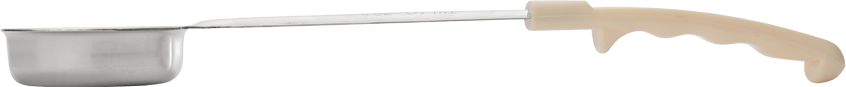 Browne - 3 Oz Stainless Steel Portioner / Spoodles with Beige Handle, 1 PC (5743) - 5757430