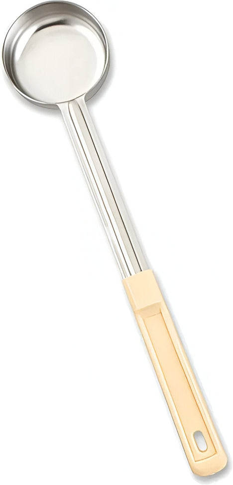 Browne - 3 Oz Stainless Steel Portioner / Spoodles with Beige Handle, 1 PC (5743) - 5757430