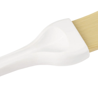 Browne - 3" Wooden Handle Linear Pastry Brush with Boar Hair - 61300-3