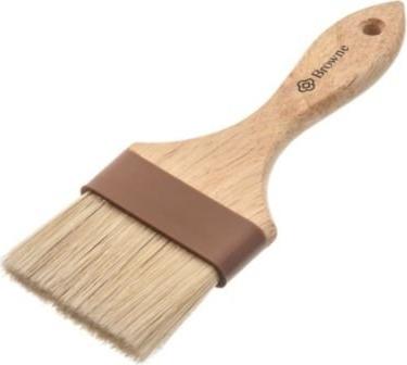 Browne - 3" Wooden Handle Sealed Pastry Brush - 61200-3