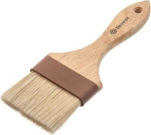 Browne - 3" Wooden Handle Sealed Pastry Brush - 61200-3