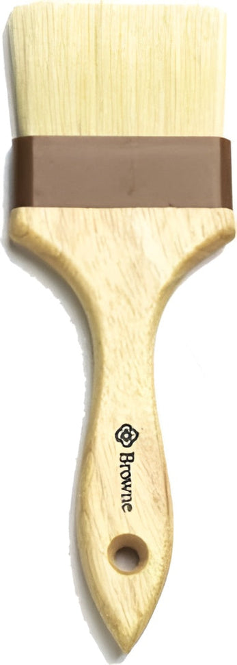 Browne - 3" Wooden Handle Sealed Pastry Brush - 61200-3
