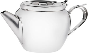 Browne - 32 Oz Stainless Steel Apple Shape Stackable Tea Pot - 515153
